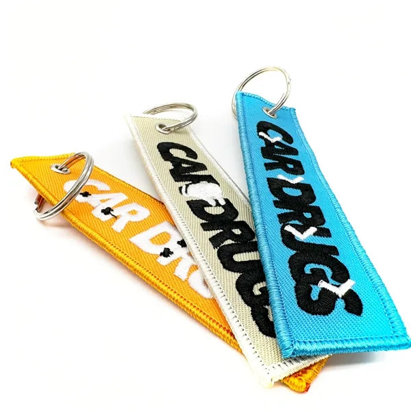 Embroidery Luggage Keychain Tag