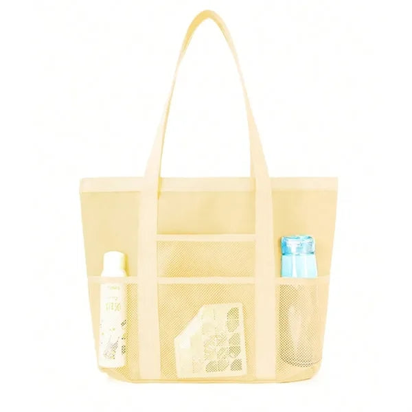 Waterproof Multi Pocket Tote Bag for Beach Shopping