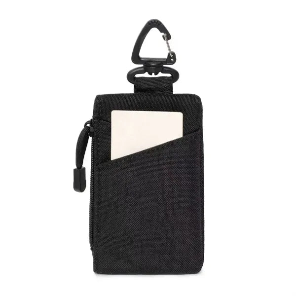 Carabiner Durable Keychain Small Storage Pouch Multi Use