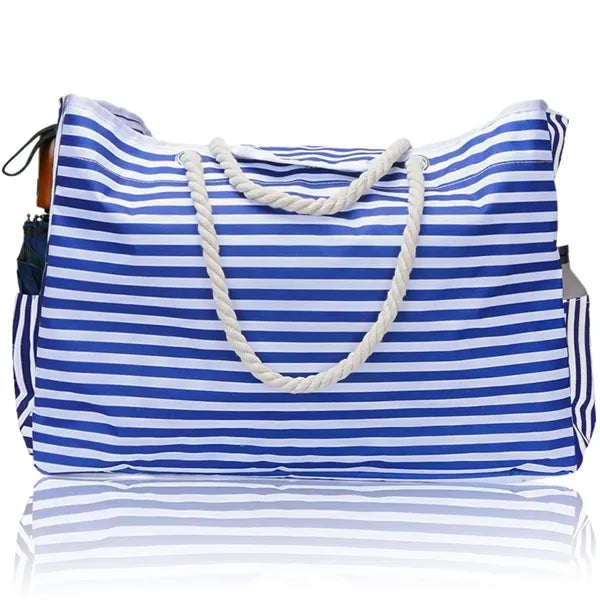 Waterproof Sandproof Spacious Rope Handle Beach Tote Bag