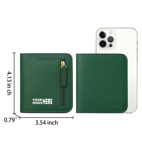 Women's Small Slim Leather Wallet