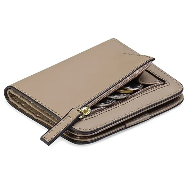 Women's Small Slim Leather Wallet