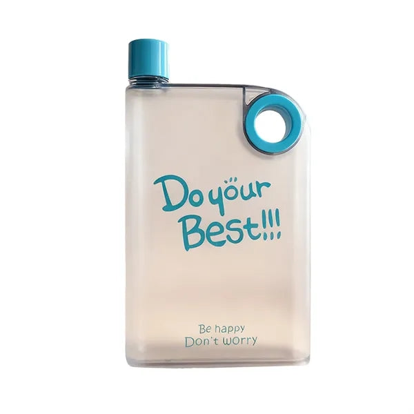 14 oz Frosted/Transparent Plastic Cup with round handle