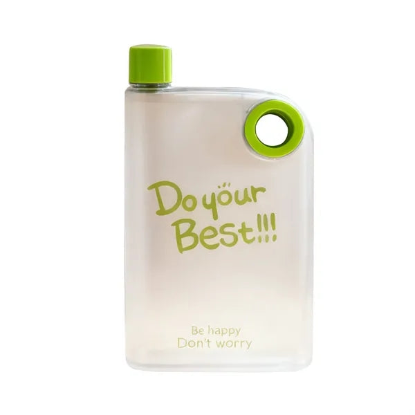 14 oz Frosted/Transparent Plastic Cup with round handle