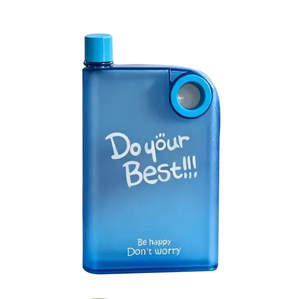 14 oz Frosted/Transparent Plastic Cup with round handle
