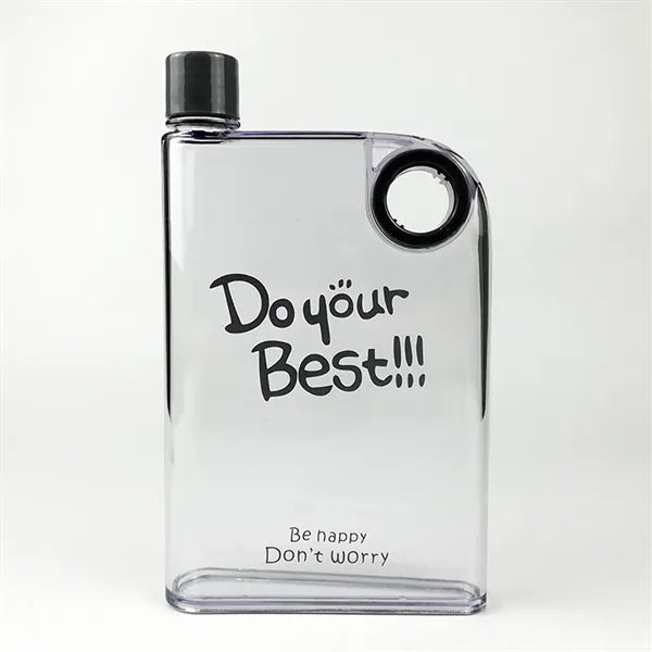 14 oz Frosted/Transparent Plastic Cup with round handle