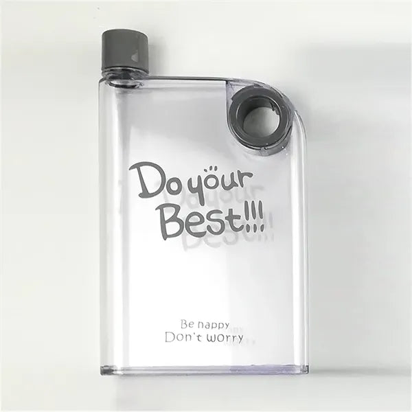 14 oz Frosted/Transparent Plastic Cup with round handle