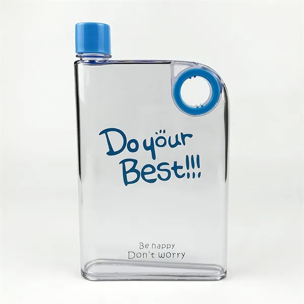 14 oz Frosted/Transparent Plastic Cup with round handle