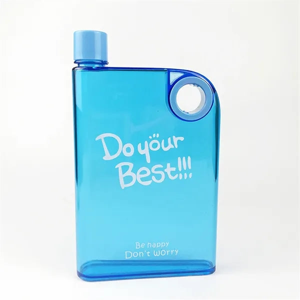 14 oz Frosted/Transparent Plastic Cup with round handle