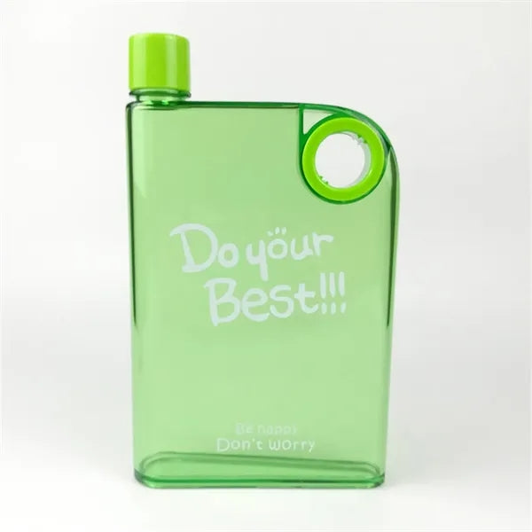 14 oz Frosted/Transparent Plastic Cup with round handle