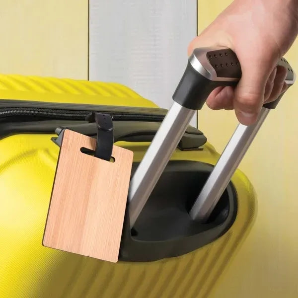 Eco Bamboo Luggage Tags