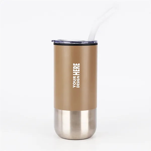 Tumbler with Stainless Straw - 16 oz.