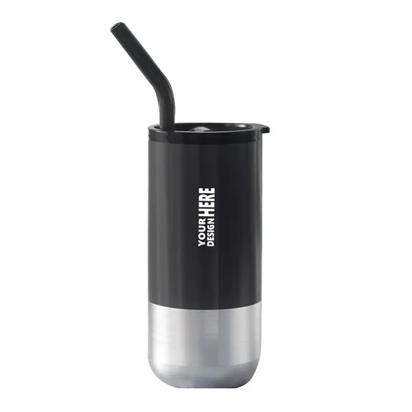 Tumbler with Stainless Straw - 16 oz.
