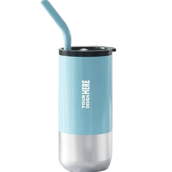 Tumbler with Stainless Straw - 16 oz.