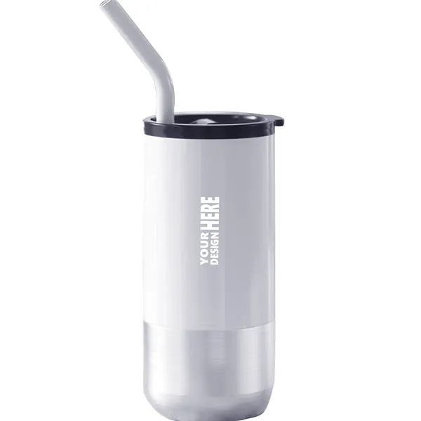 Tumbler with Stainless Straw - 16 oz.
