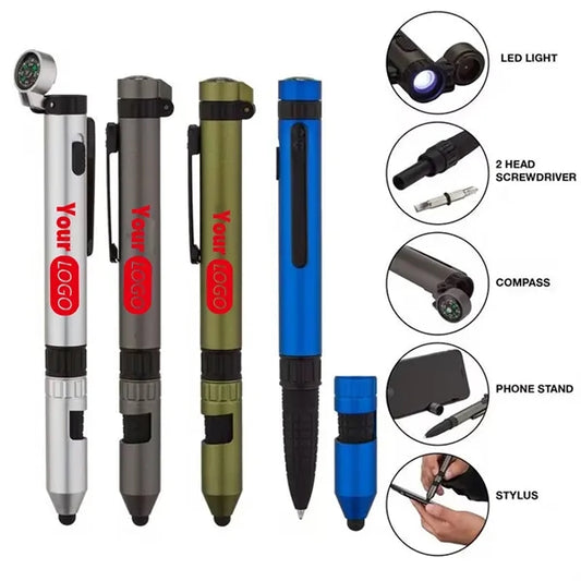 Outdoor tool Compass Multifunctional Ballpoint Pen