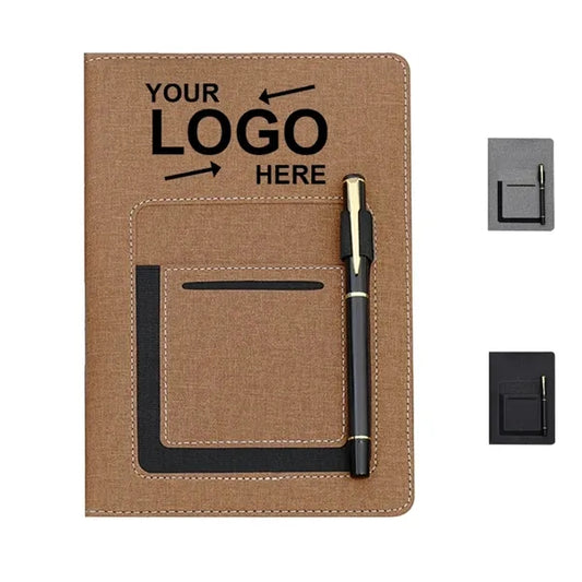 Business Notebook With Pocket
