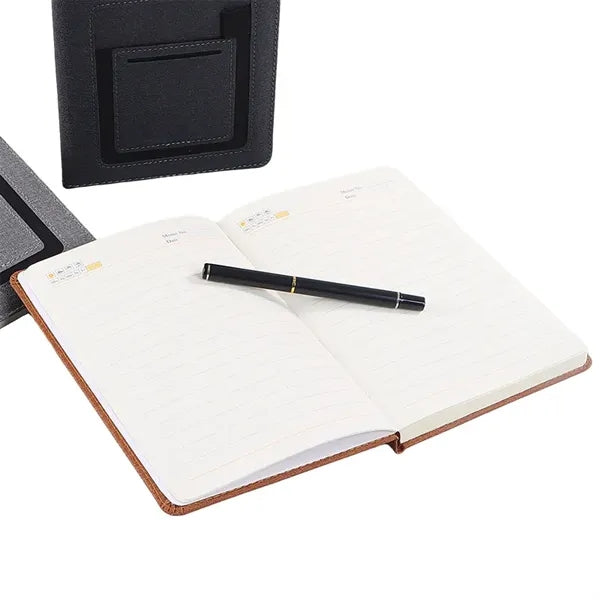 Business Notebook With Pocket