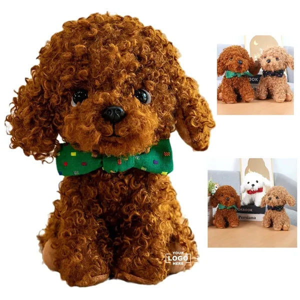 9-inch Teddy Dog W/ A Tie Doll