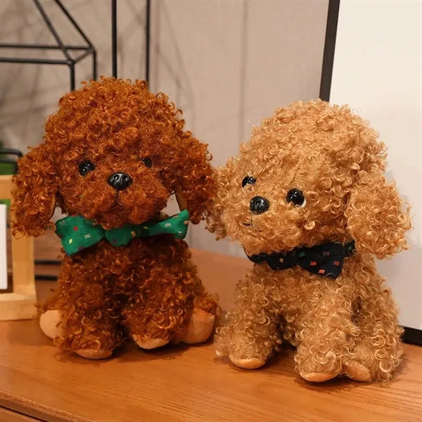 9-inch Teddy Dog W/ A Tie Doll