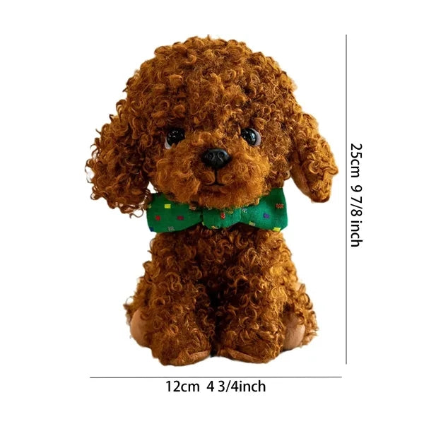 9-inch Teddy Dog W/ A Tie Doll