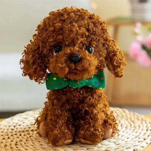 9-inch Teddy Dog W/ A Tie Doll