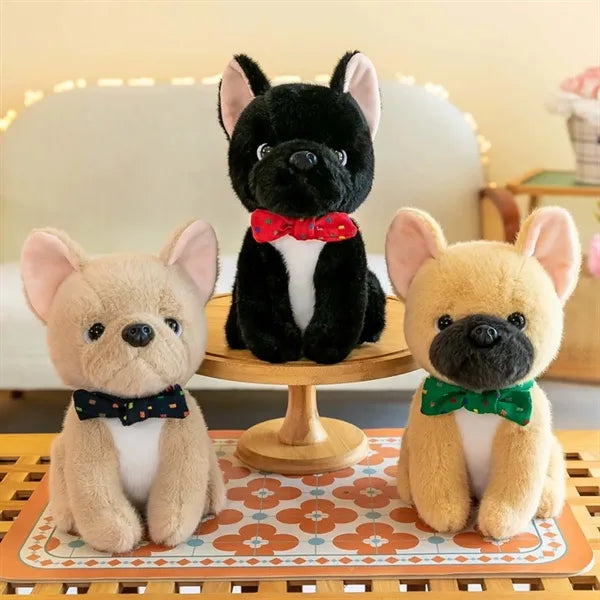 9-inch French Bulldog W/ A Tie Doll