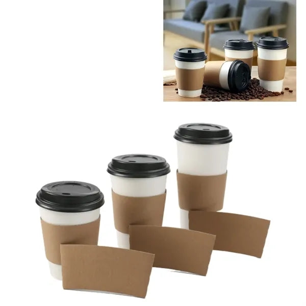 Biodegradable Kraft Paper Cup Sleeve