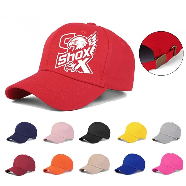 100% Cotton Breathable Baseball Cap