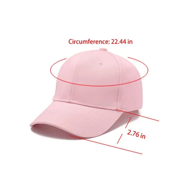 100% Cotton Breathable Baseball Cap