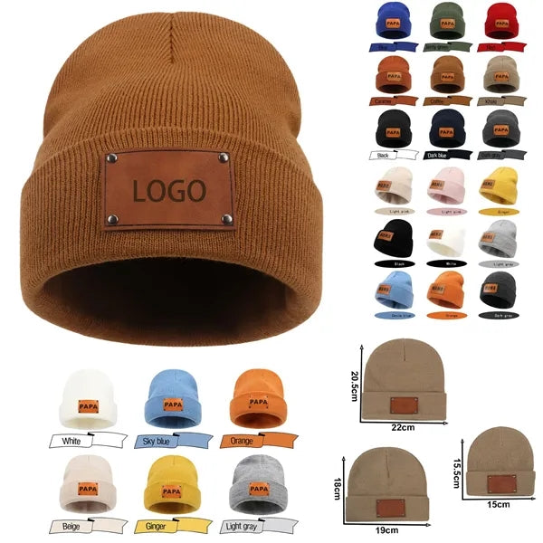 Cozy Family Knit Caps