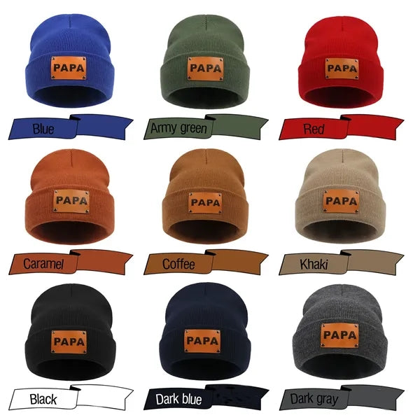 Cozy Family Knit Caps