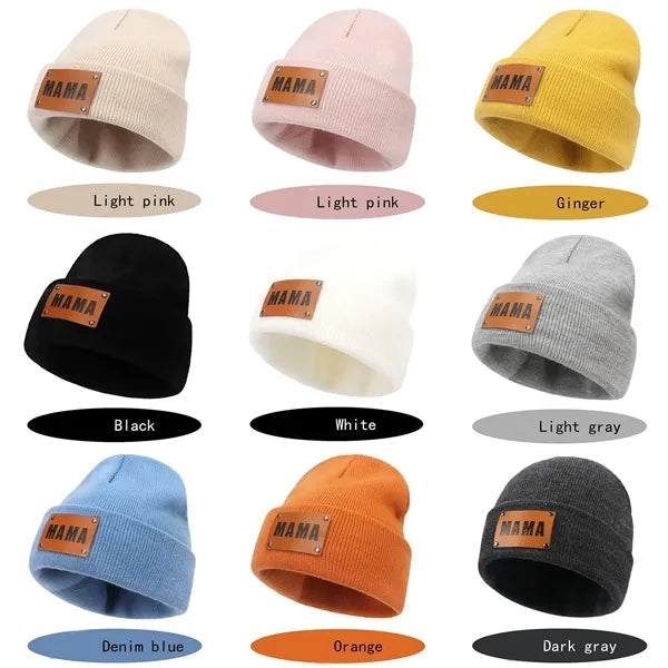 Cozy Family Knit Caps