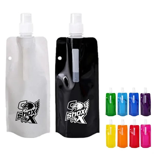 Portable Foldable PE Outdoor Travel Water Bottle