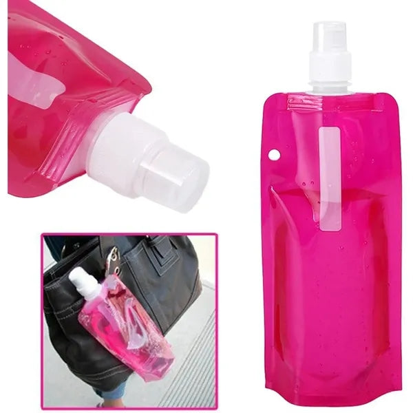 Portable Foldable PE Outdoor Travel Water Bottle