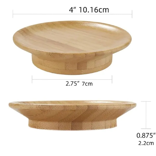 Natural Bamboo Wine Glass Lid