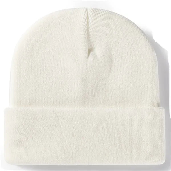 Versatile Cuffed Knit Beanie
