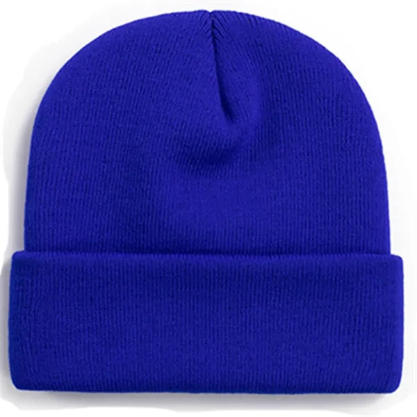 Versatile Cuffed Knit Beanie