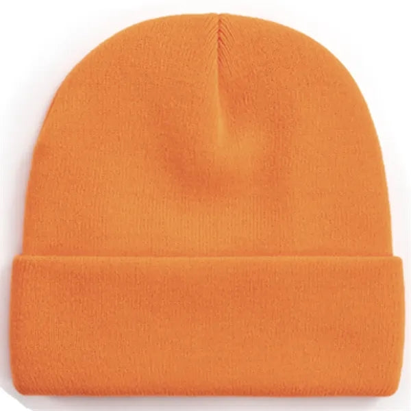 Versatile Cuffed Knit Beanie