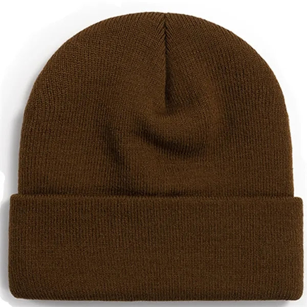 Versatile Cuffed Knit Beanie