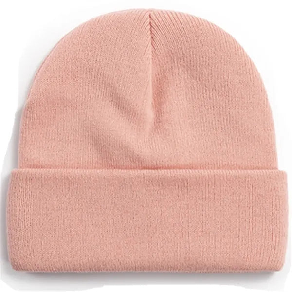 Versatile Cuffed Knit Beanie