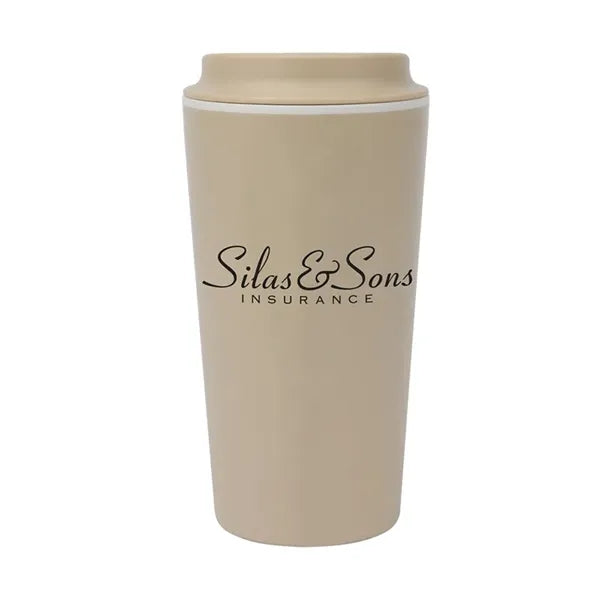 Kenzie 16 oz. Double Wall Recycled Polypropylene Coffee T...
