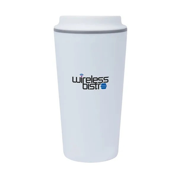 Kenzie 16 oz. Double Wall Recycled Polypropylene Coffee T...