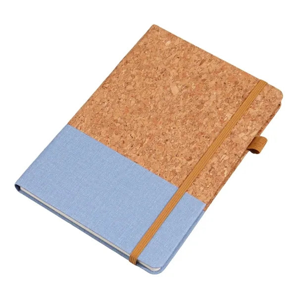 A5 Eco-Friendly PU Leather Lined Notebook