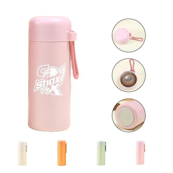 14OZ Portable Stainless Steel Straight Drinking Bottle