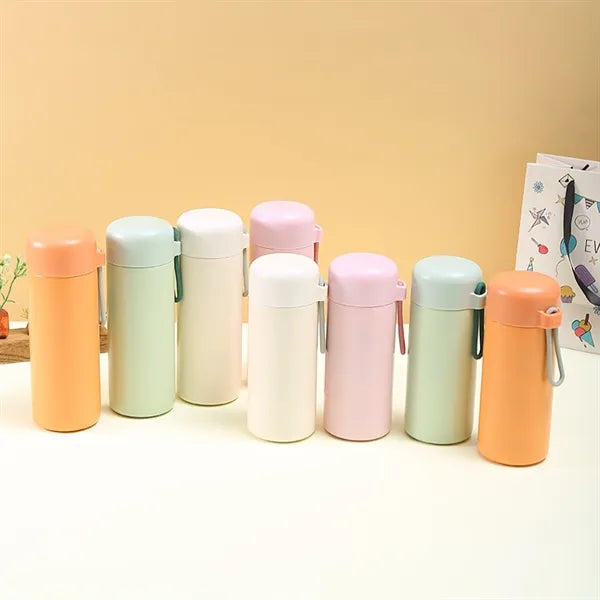 14OZ Portable Stainless Steel Straight Drinking Bottle