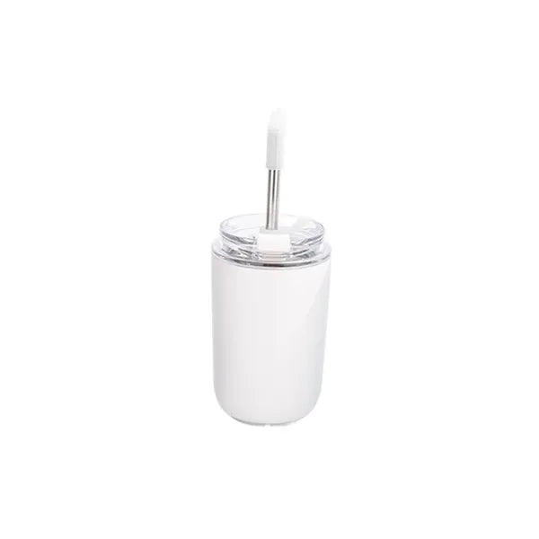 Portable Insulated Cup with Lid & Straw (280ml)
