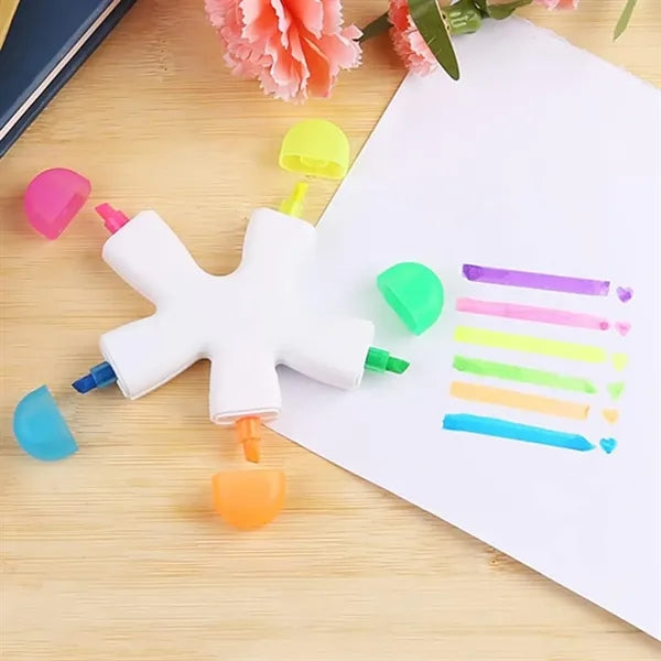 Human-shaped Plastic Fluorescent Pen