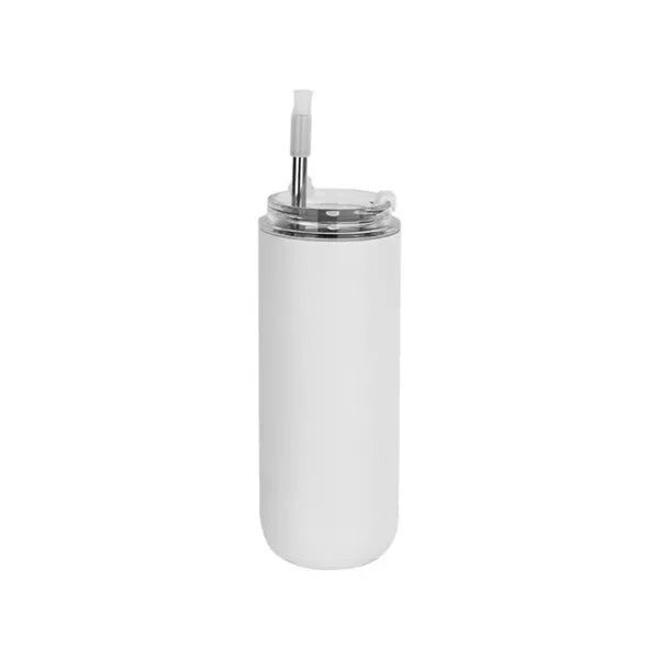 Insulated Cup with Lid & Straw (480ml)