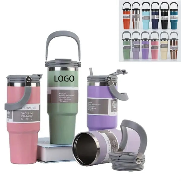 30oz Stainless Steel Vacuum Insulated Travel Mug